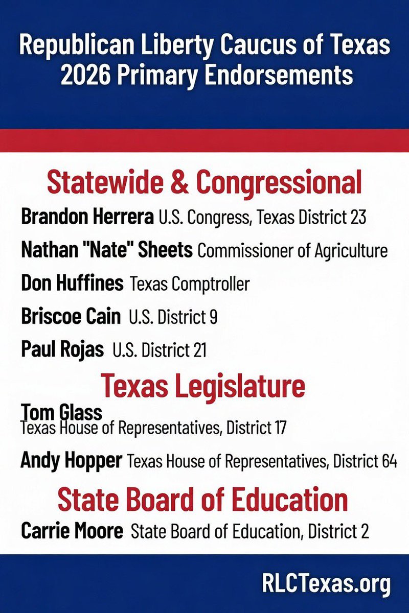 RLC of Texas tweet media