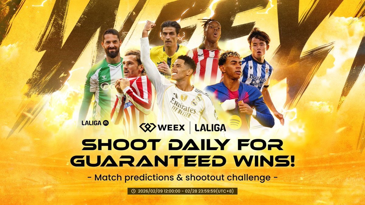 Dernières 24 heures ! ⚽🔥

Tente une dernière fois ta chance
Réclame ta dernière victoire garantie
Remporte des récompenses co-brandées LALIGA
L’événement « Shoot daily for guaranteed wins » se termine demain.
Ne le regarde pas se terminer sans toi.
Participe maintenant :