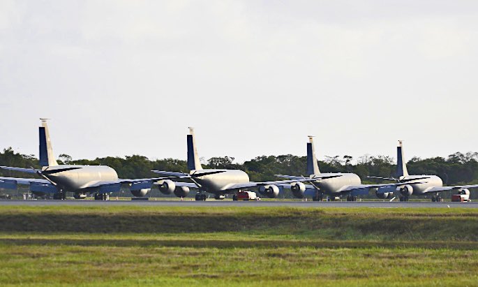 If you see something, say something. 

▪️If you live near a large airport like Cairns, Townsville, Amberley, Tindal, Darwin, you may see increasing military aircraft movements as the war against Iran approaches. 

▪️US air-refuelling tankers took off from Cairns International