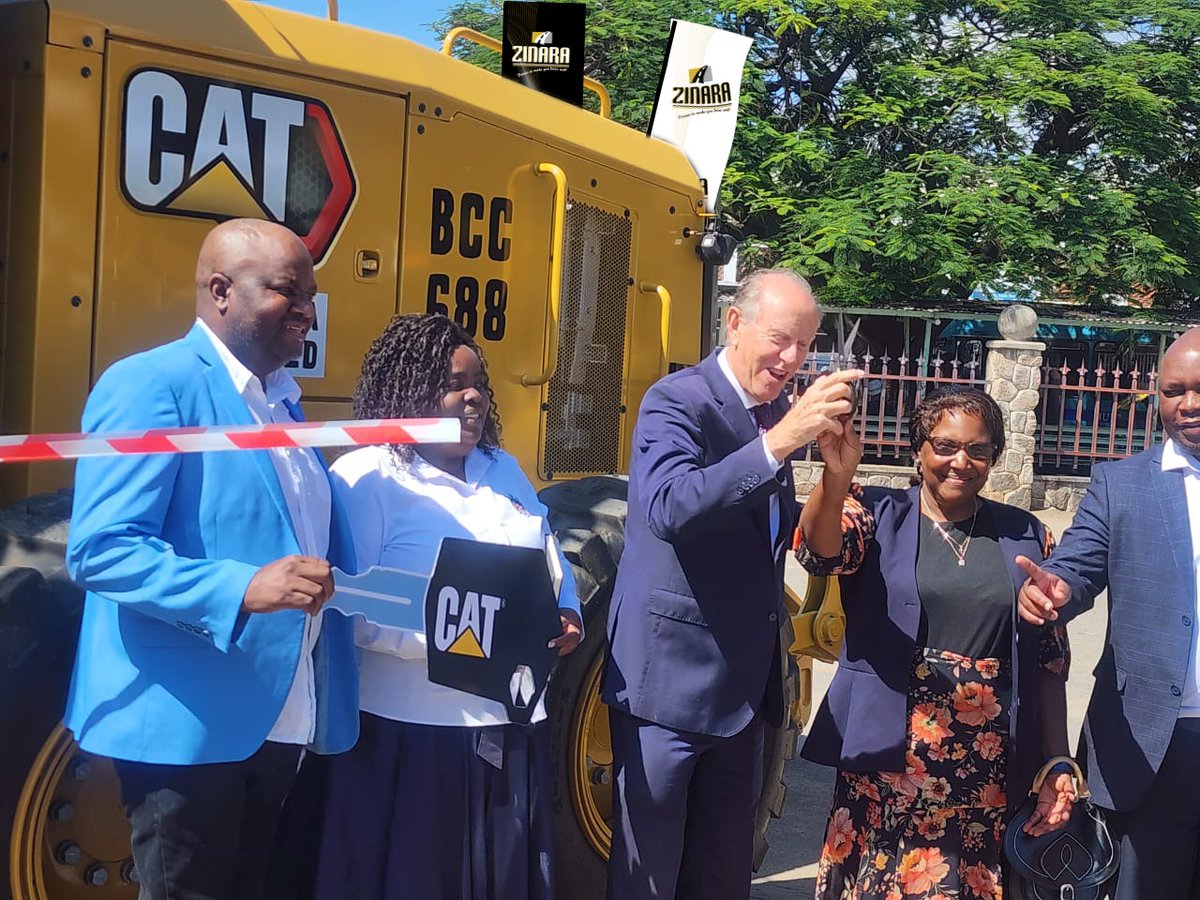 zinaraZW's tweet photo. A new era for Bulawayo roads

Bulawayo’s road rehabilitation efforts have received a major boost following the commissioning of road equipment worth close to US$1 million, procured using funds disbursed by ZINARA.

The milestone further cements the strong working relationship between ZINARA and the Bulawayo City Council, as the city moves to enhance its road maintenance capacity.

The newly acquired equipment which include a grader, backhoe loader, and a soil compactor is expected to significantly improve efficiency, reduce turnaround times, and strengthen service delivery across Bulawayo.

Bulawayo Mayor, Senator David Coltart, commended ZINARA for supporting the procurement of high-end equipment that is set to transform the city’s road infrastructure landscape.

He also urged City authorities to put in place a comprehensive maintenance strategy to ensure the equipment remains in optimal condition.

The acquisition is in line with ZINARA’s Capacitation strategic pillar, which seeks to empower Road Authorities to own critical machinery, reduce reliance on hiring equipment, and promote sustainable and cost-effective road maintenance programmes.

#PartnersForProgres