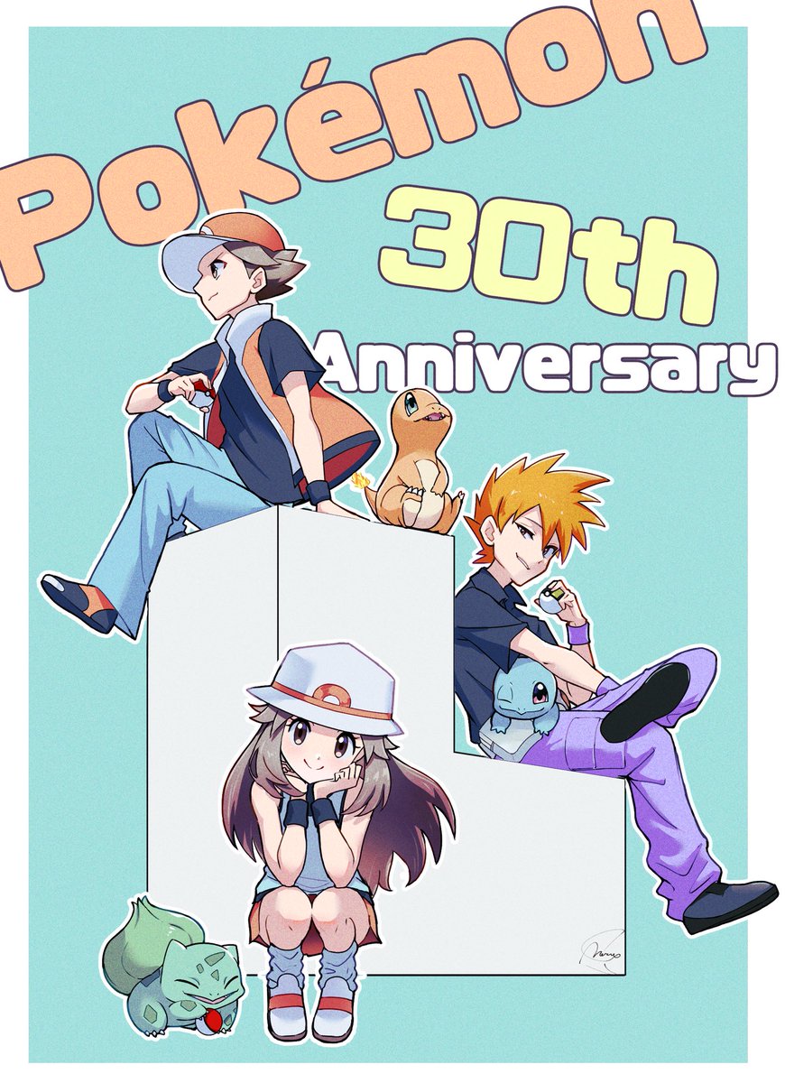 Happy Pokemon Anniversary🎉

#ポケモン30周年 #Pokemon30
#PokemonDay2026