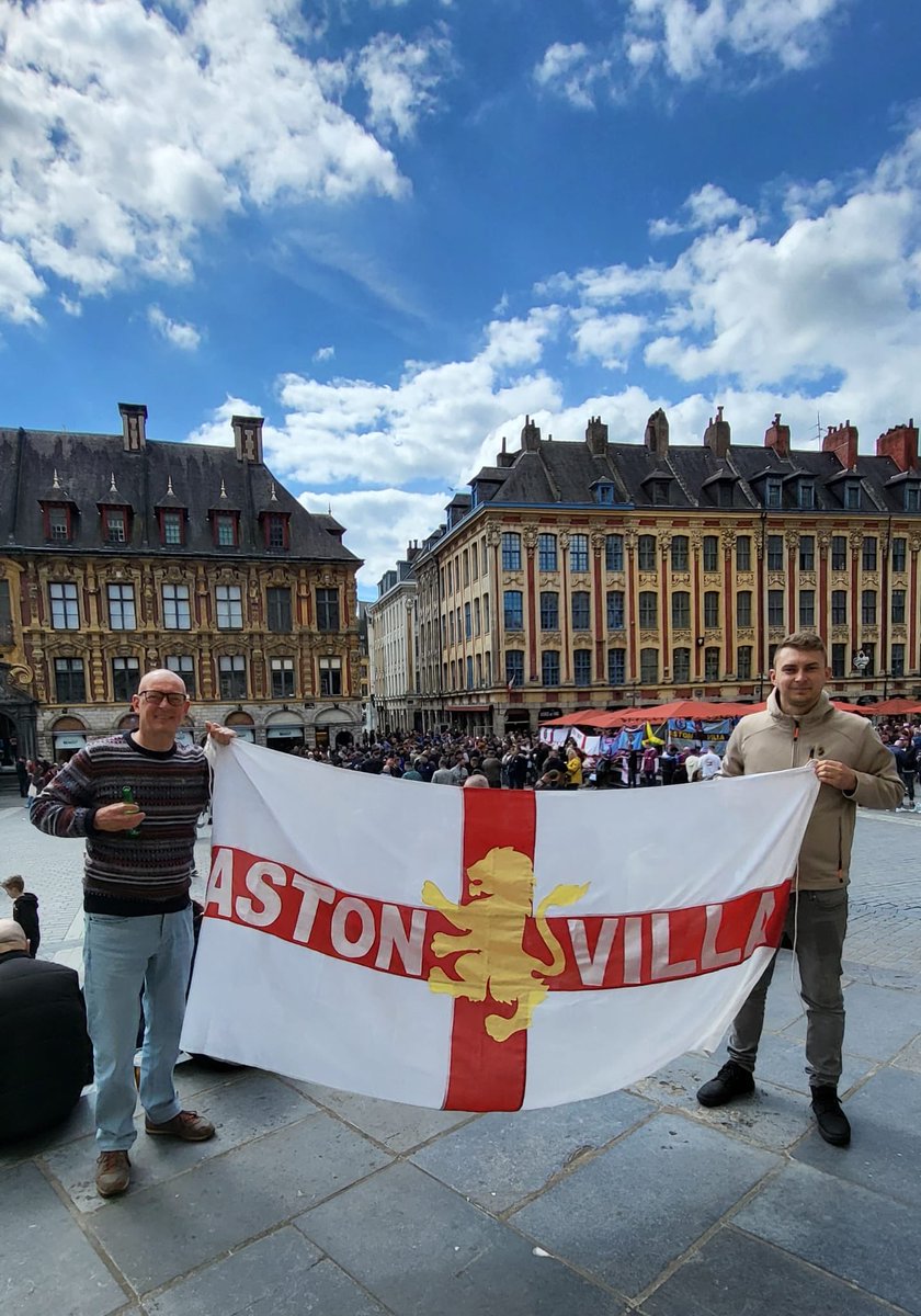 Fox93E's tweet photo. Sad not to be able to do Lille away again this year #AVFC https://t.co/q3AoQjatxg