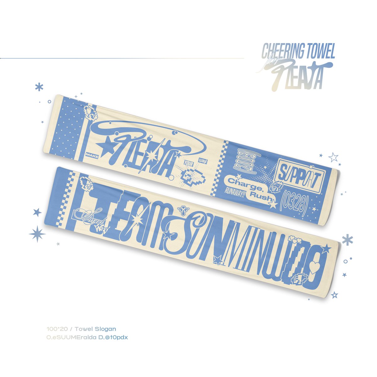 𖦹°‧★*ੈ✩‧₊˚✩
𝟮𝟬𝟮𝟲 𝙘𝙝𝙚𝙚𝙧𝙞𝙣𝙜 𝙠𝙞𝙩 𝙛𝙤𝙧 𝙋𝙇𝙀𝘼𝙏𝘼
𝙘𝙤𝙢𝙞𝙣𝙜 𝙨𝙤𝙤𝙣…

thanks to <a href="/t0pdx/">비틀</a> 
#LCKCL #NS #PLEATA #플레타 #손민우