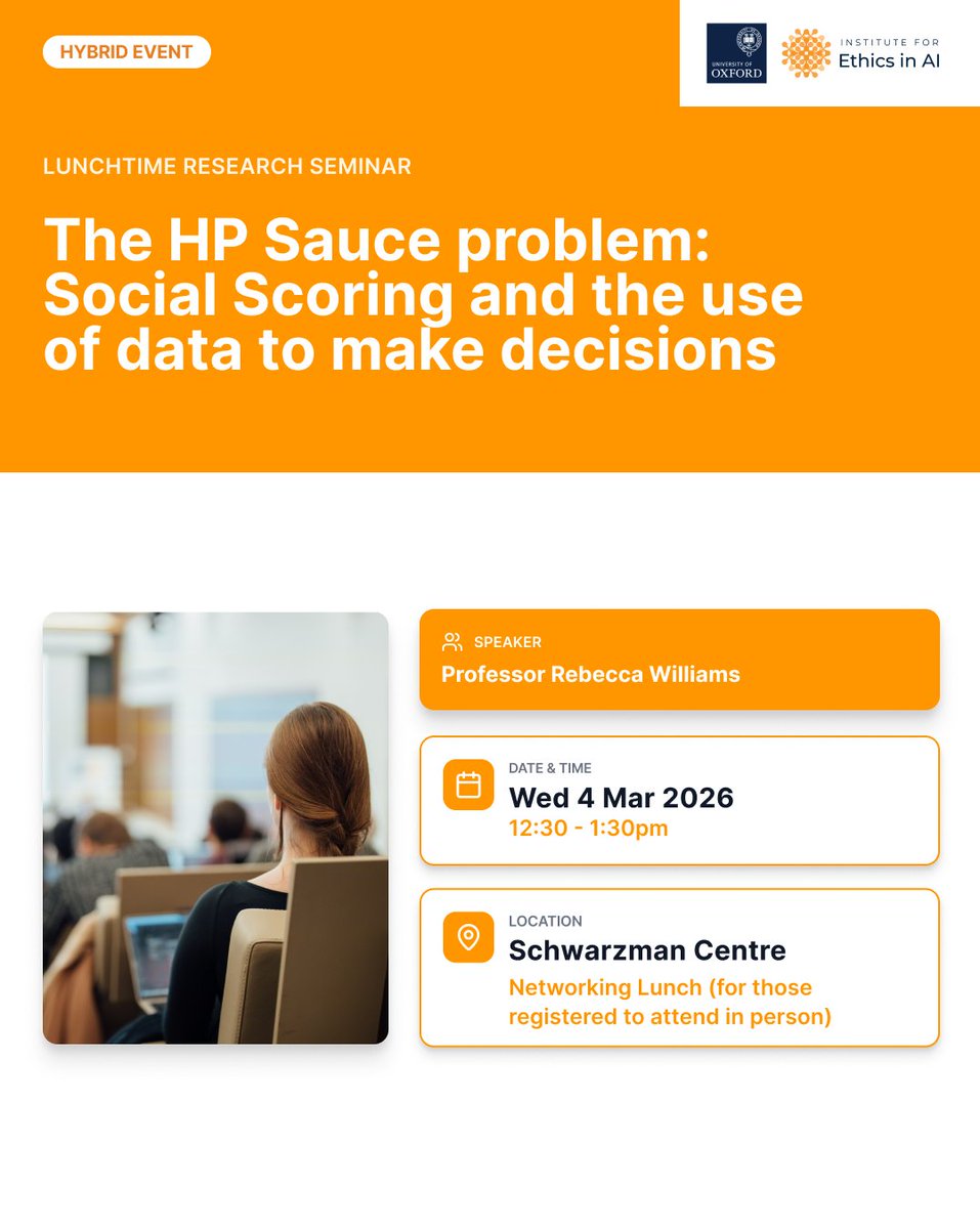 The Institute for Ethics in AI tweet media