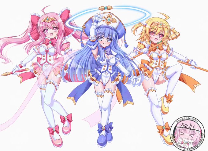 #今月描いた絵を晒そう TS魔法少女なお月刊でした