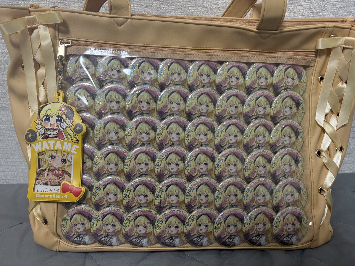 ついに人生初痛バを4期周年缶バッジで作らせていただきました！ 情報