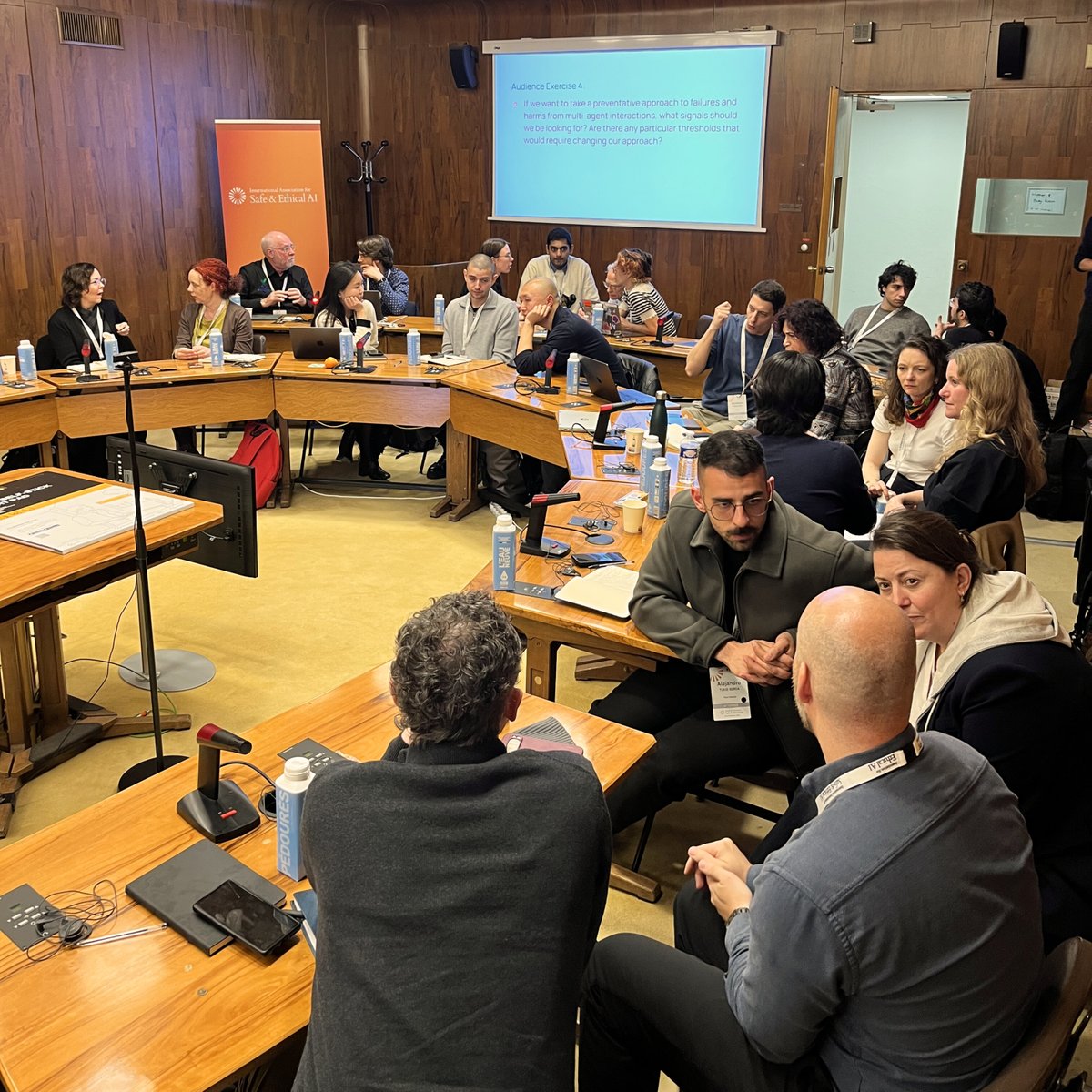 coop_ai's tweet photo. It’s been a pleasure to lead our #IASEAI’26 workshop on ‘Establishing Foundational Principles and Thresholds for Multi-Agent AI Governance’, in collaboration with @BrookingsInst and hosted by @IASEAI. Thank you to all the technical experts and leaders from governance, policy, ethics, and law who joined and made this workshop and pre-workshop dinner a success.