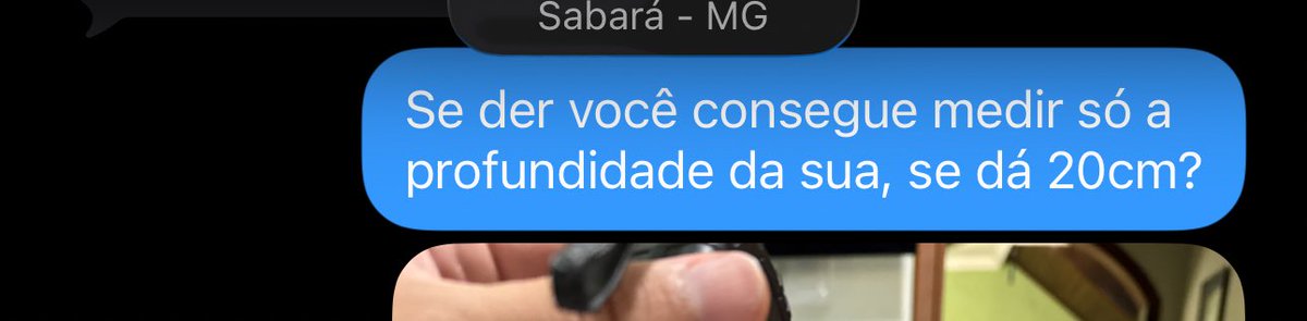 Fui perguntar coisas de mala e agora to rindo da mensagem