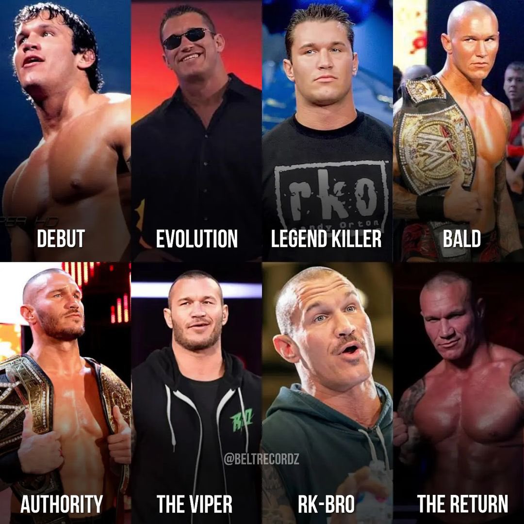 IconicChriss's tweet image. What's your favorite version of Randy Orton?