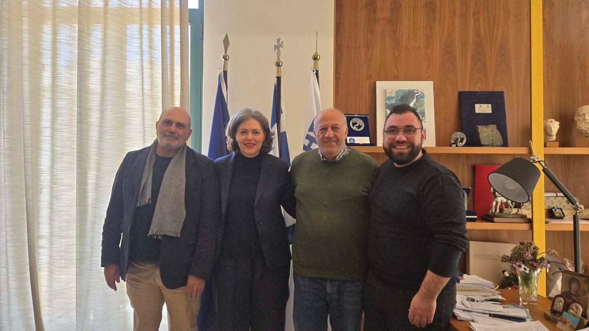 ArtionEvents's tweet photo. Η ομάδα της ARTION βρέθηκε στη Χίο για την προετοιμασία του 2nd Greek-Turkish Neurosurgical Meeting, που θα λάβει χώρα στις 15-16 Μαΐου 2026, στο και συναντήθηκαν με τον Δήμαρχο της Χίου, Δρ. Ιωάννη Μαλαφή, και τον κο. Κώστα Μούνδρο, Πρόεδρο του Φορέα Τουρισμού της Χίου. https://t.co/624Is8i64d