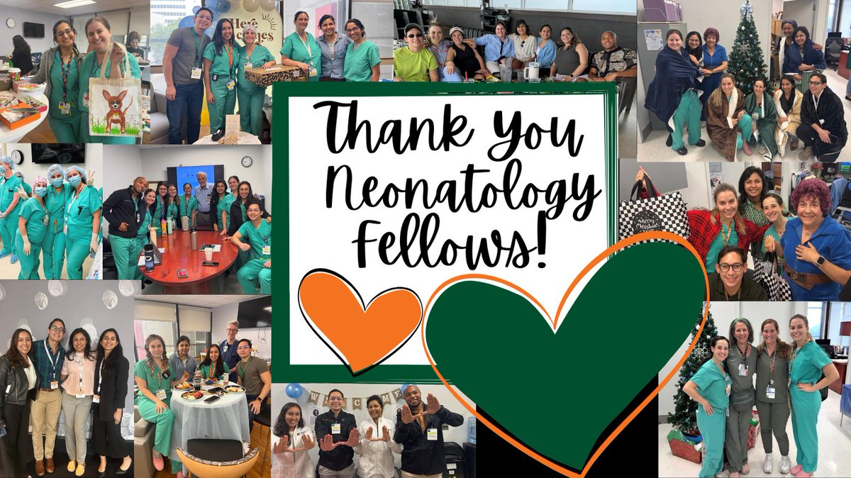 University of Miami Division of Neonatology tweet media