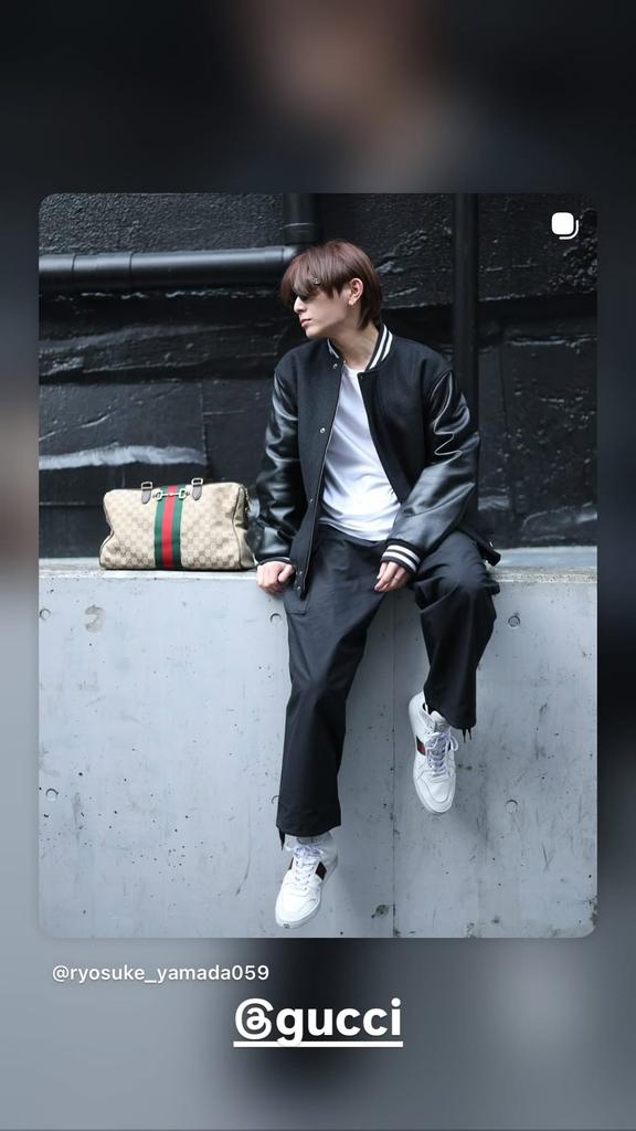 ryosuke_yamada059 @gucci #Gucci #GucciBorsetto #GucciStretch