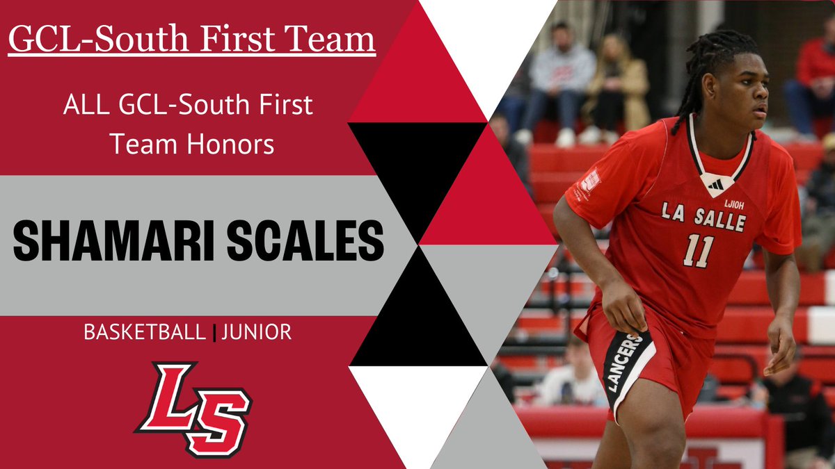 LS_LancerATH's tweet photo. Congratulations to our basketball first and second team All GCL-South Players! 
1st Team: Ricky Robertson '26 and Shamari Scales '27
2nd Team: Cj Davis '28 https://t.co/hGzh9oEQQa