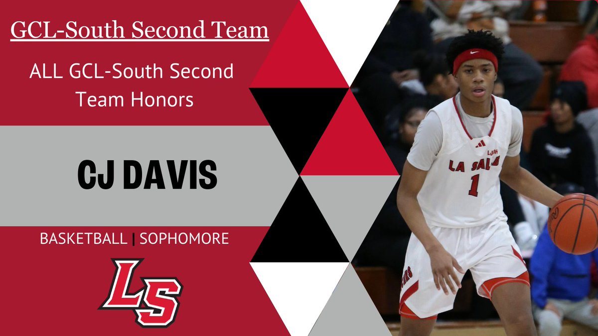 LS_LancerATH's tweet photo. Congratulations to our basketball first and second team All GCL-South Players! 
1st Team: Ricky Robertson '26 and Shamari Scales '27
2nd Team: Cj Davis '28 https://t.co/hGzh9oEQQa
