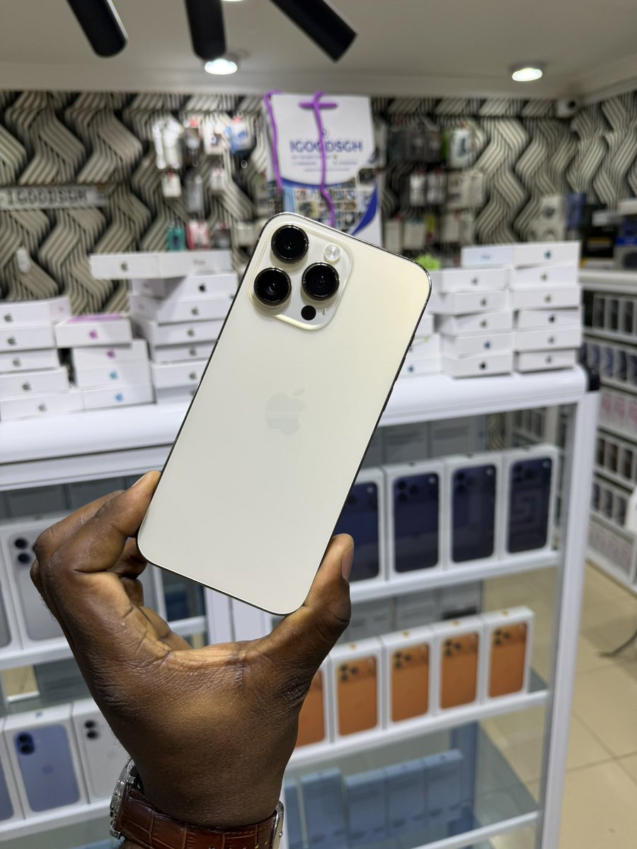 Falaaa Deal

iPhone 14Pro Max 128Gb (Physical SIM)
• Battery Health: 90% to 93%
• Used
• Clean Like New
• Fully Unlocked
• Certified

🔥 Price: GHS 6,999Ghc ONLY

📞 Call/WhatsApp: 0209522979
📍 Location: Dansoman B. Opoku
🗺️ Search “Igoodsgh” on Google Maps

Note: Beware of