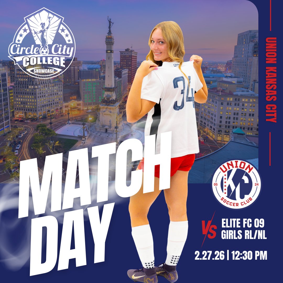 UNIONKC_ASP_09G's tweet photo. A great day in Indianapolis to kick off the Circle City College Showcase

🆚️ Elite FC
⏰️ 12:30 am EST
📍 Mary and John Geisse Soccer Complex, A4

@unionkcsoccer @GAcademyLeague
@ImCollegeSoccer @ImYouthSoccer @HSSoccerKC  @TopDrawerSoccer @PrepSoccer https://t.co/LEFAMCJMLe