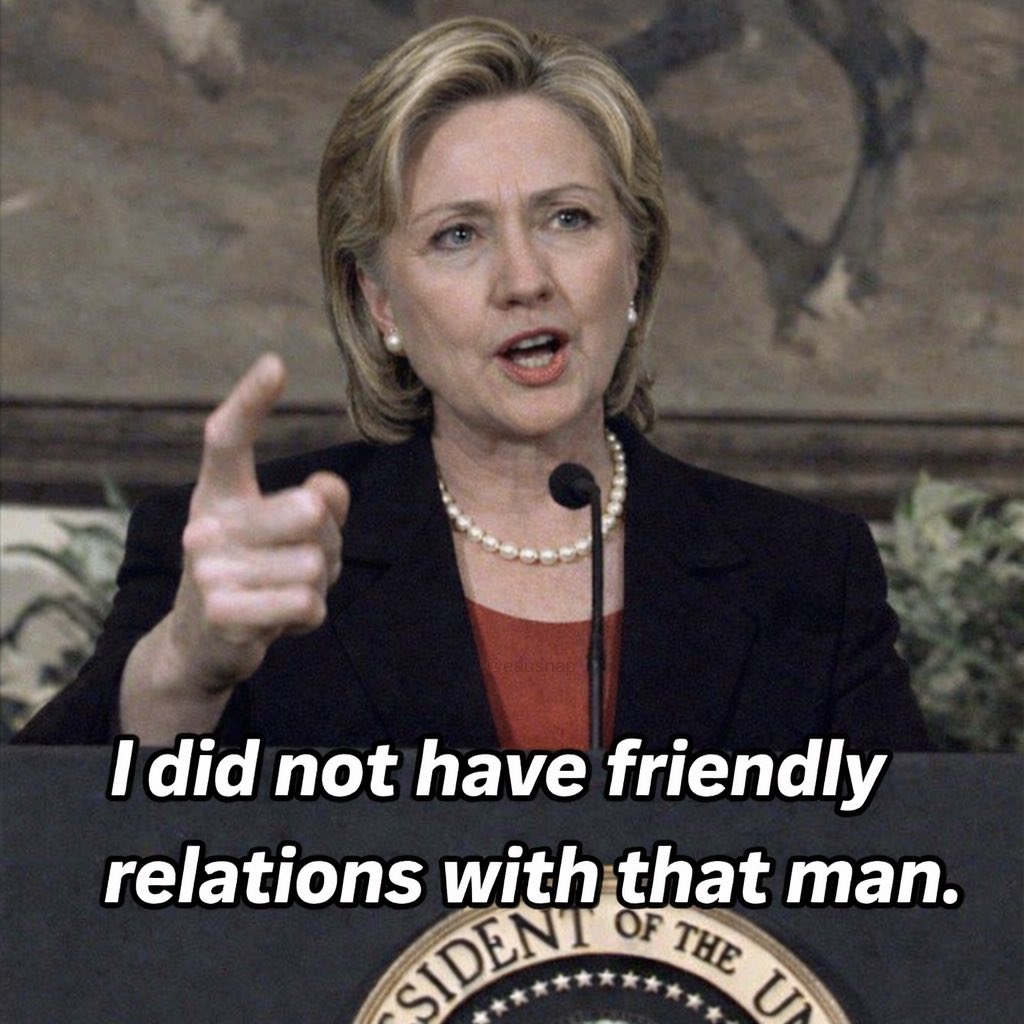 Ah yes… the Clinton playbook.

#HillaryClinton #ClintonDeposition #EpsteinFiles