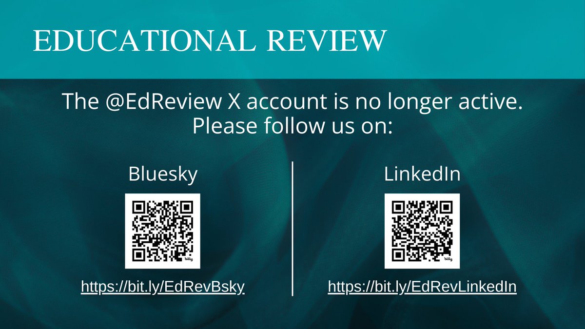 Educational Review tweet media