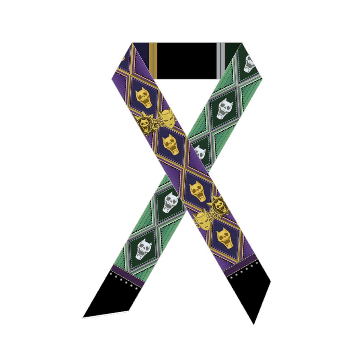 JOJO WORLD2 ジョジョワールド2 リボンスカーフ 暗殺チーム7枚セット JOJO WORLD2 ジョジョ ワールド2 リボンスカーフ 暗殺チームセット