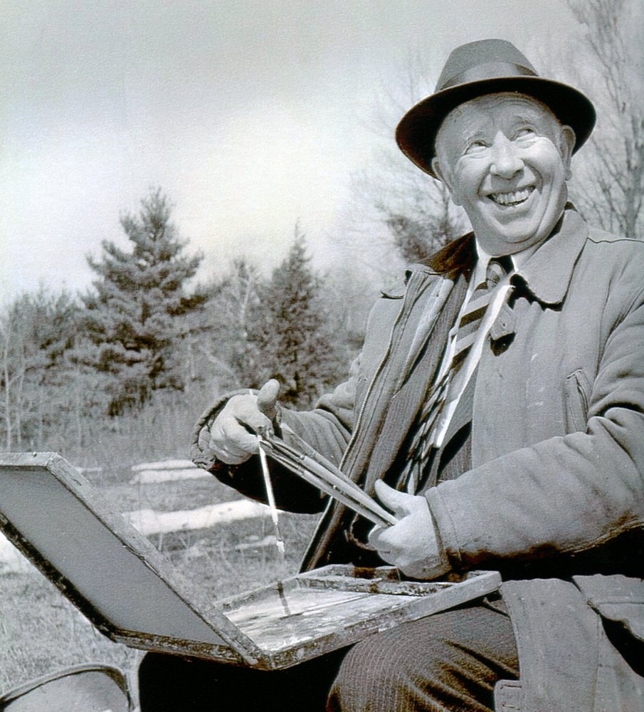OxtongueArts's tweet photo. Portable paint boxes like this one owned by Group of Seven artist Frederick Varley, which contained brushes, tools, & paint, and wooden panels to paint on, were key to painting out in the bush. They were also used by #TomThomson & other #GroupofSeven members. #Art https://t.co/oSEACew2cO