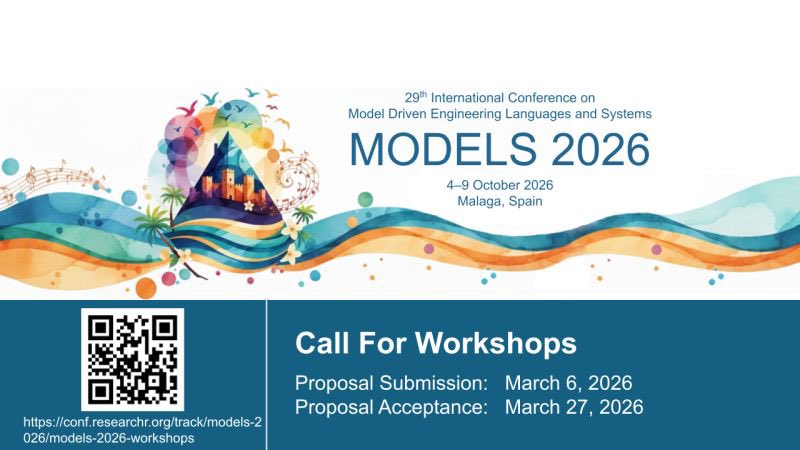 MODELS Conference tweet media