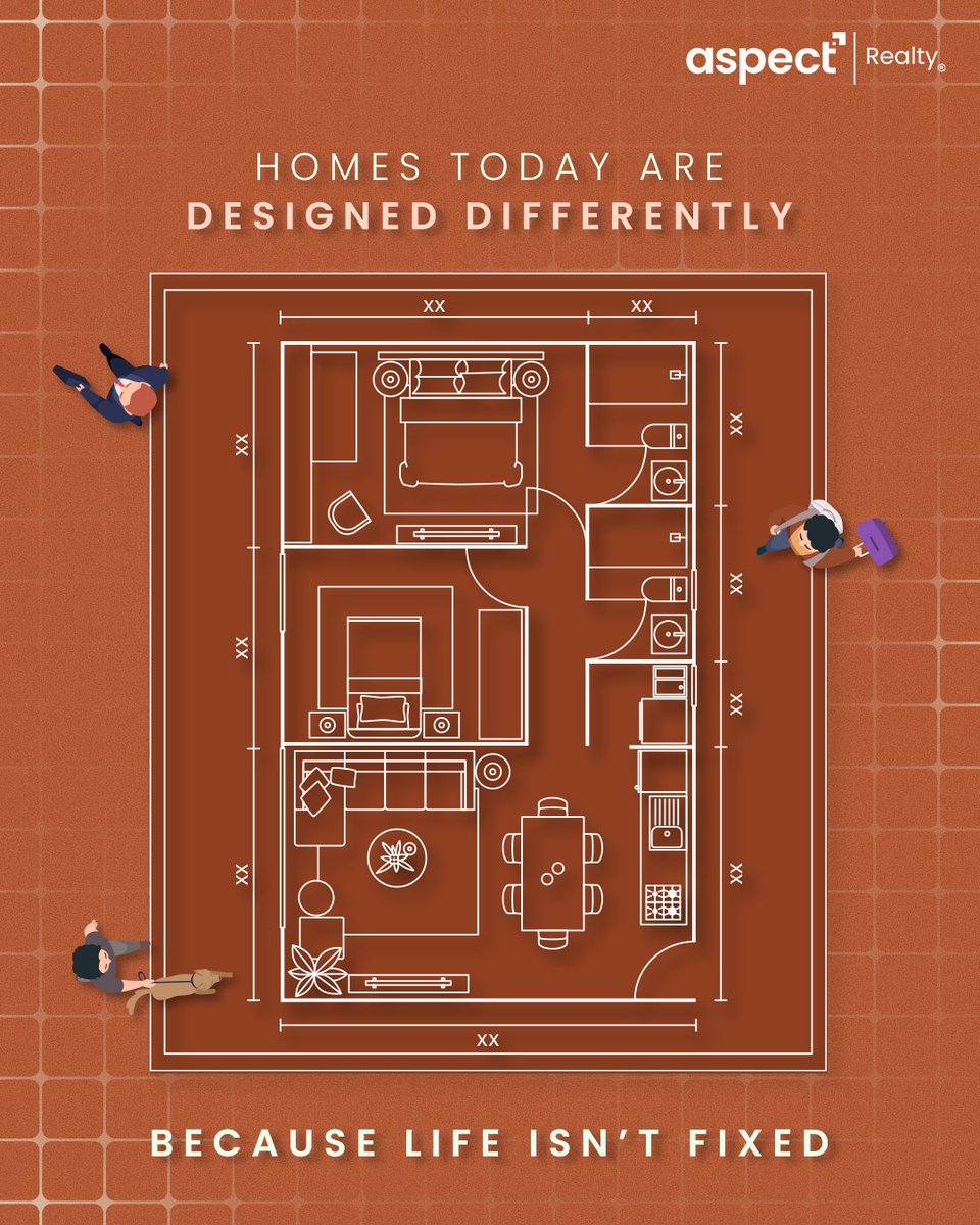Aspect_realty's tweet image. Spaces that adapt, rooms that think beyond walls, this is modern design. And we’re making it happen, every day, at Aspect Realty.

#AspectRealty #DesignMatters #ModernHomes #RealEstateTrends