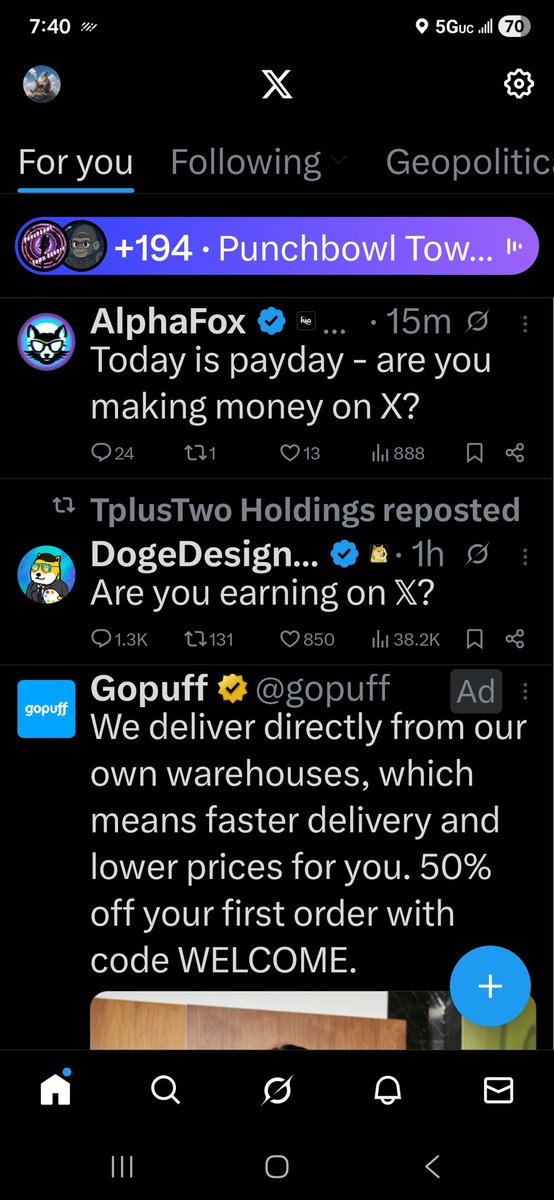 LoupeyGardener's tweet photo. Get ready for the question of are you making money on x 500 times on your timeline today. Kind of blows me away you don't really talk about the money you were doing anything else but for some reason people feel compelled to have this pissing contest on who spins the greatest amount of time in their life on this app.