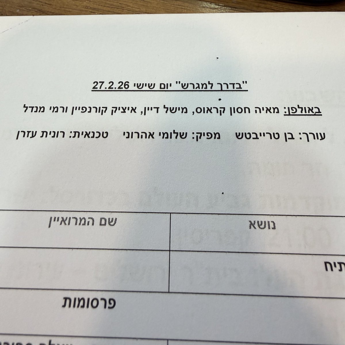 Ben_Treibitch's tweet photo. לאחר 10 שנים ויום, סיימתי היום את תפקידי כעורך הספורט של רדיו ירושלים.

אני לא יודע כל כך איך לסכם 10 שנים (11 אם נחשיב גם תקופה של שנה בתור מפיק) בתוכנית שעיצבה אותי רבות וגרמה לי תחושת גאווה עצומה.

הכל כאן:

https://t.co/Knhmfh4lYv https://t.co/avkfrREvAe