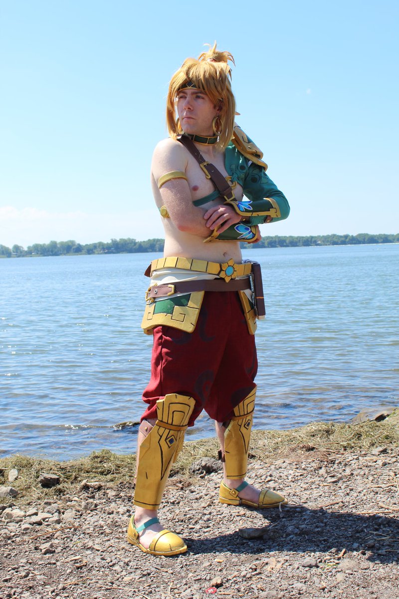 GDICommander's tweet photo. Happy 40th anniversary to The Legend of Zelda, my favorite video game series! I have done a total of 4 cosplays from this universe! Twilight Princess Link was my first-ever cosplay introduced in 2013! The latest Zelda cosplay I have built is my terrifying ReDead cosplay in 2021! https://t.co/9VEgCnWcHU