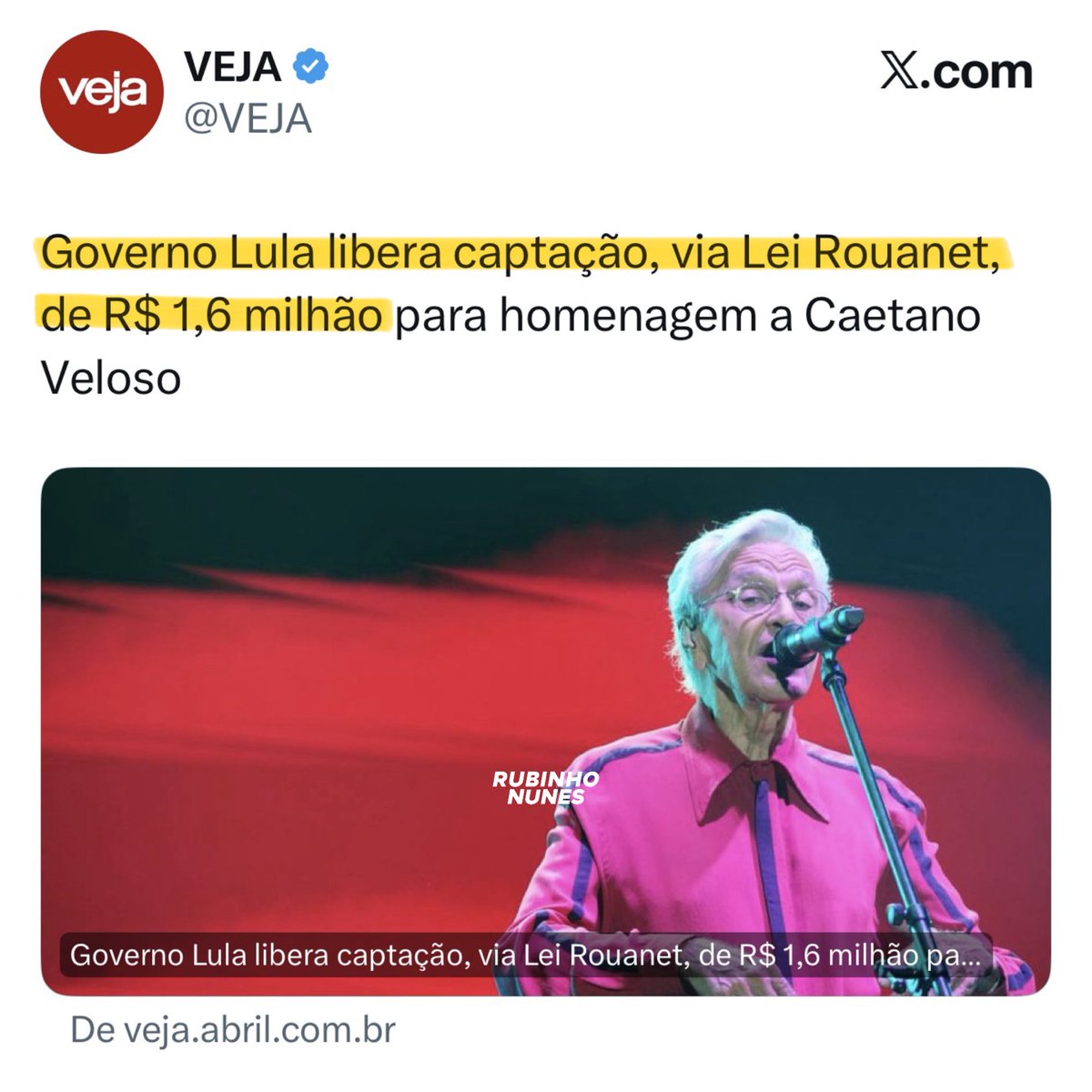 Rubinho Nunes tweet media