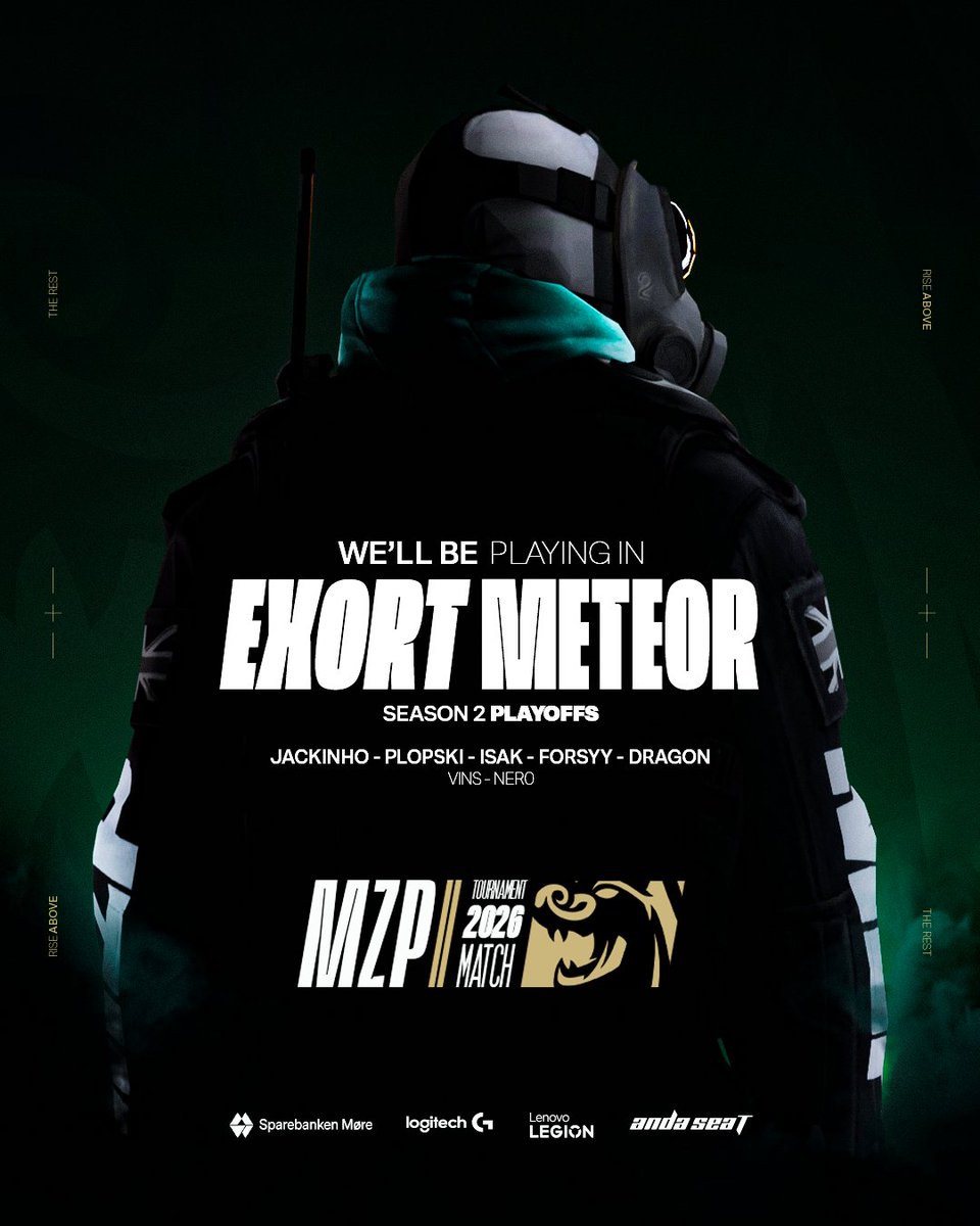 Metizport's tweet photo. This Sunday, our playoff run in @esports_exort officially begins! ๐ฅ
Itโs win or go home time. More details dropping Sunday, stay tuned.
#riseabovetherest - #wheregamingmatters https://t.co/oxx6CEZid7