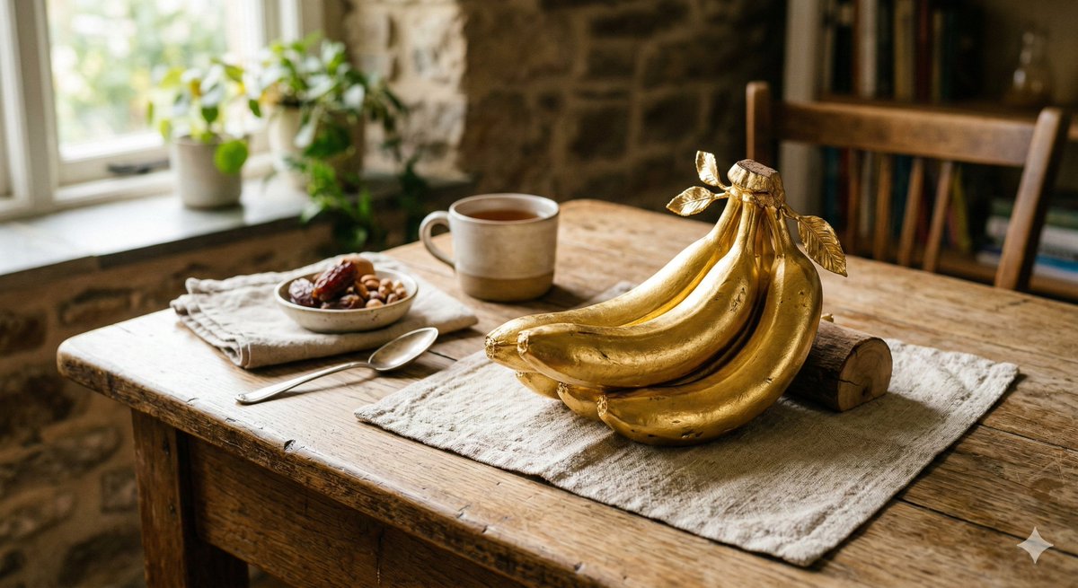 黄金のバナナをNano Banana 2で再現してみた