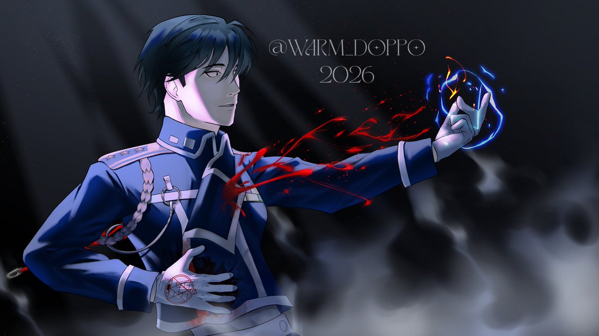 Drew a Mustang at my little sister’s request. I'm so proud of her, she decided to watch FMA🥹
#FMA #FullmetalAlchemist #RoyMustang
