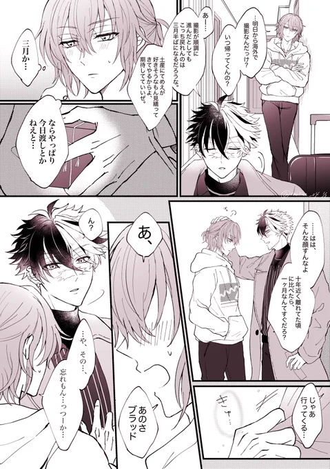 ハッピーバレンタイン♡(ド遅刻)
※再会後のアクス…軸ブラネロです

⚠︎がっつりkissしてるよ〜 