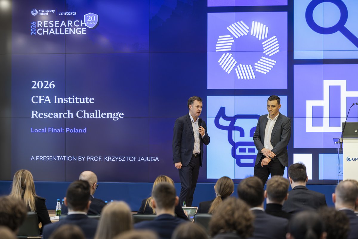 CFA Society Poland tweet media