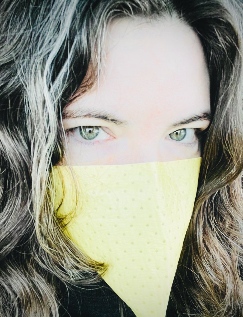 wonderartsy's tweet image. Still masking #MaskUp