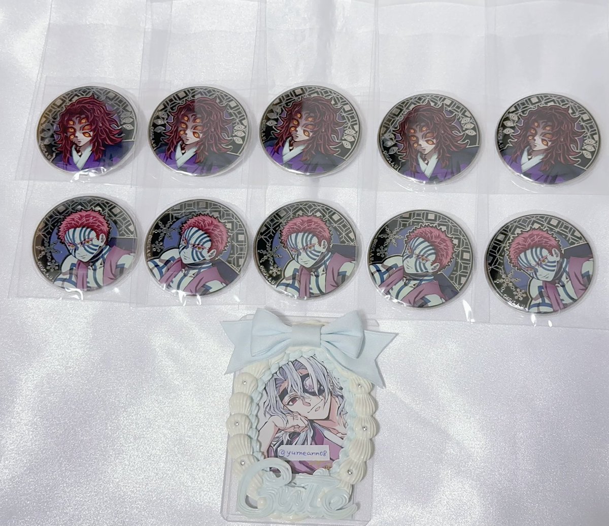 交換】鬼滅の刃 AGF 2025 ANIPLEX ランダムレリーフメタル缶バッジ