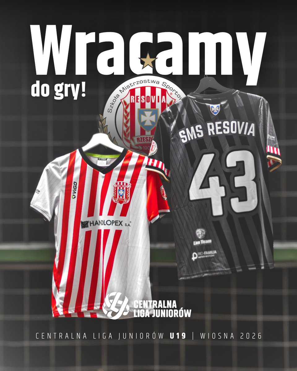 smsrzeszow's tweet photo. ⚽ Wiosna 2026 w #CLJU19 to będzie dla juniorów starszych SMS RESOVIA nowa, lepsza opowieść?

👨‍💻 Czytajcie: https://t.co/XM44jggRAu

#SMSRESOVIA ⬜🟥
#CentralnaLigaJuniorów https://t.co/Fsd5WTMarp