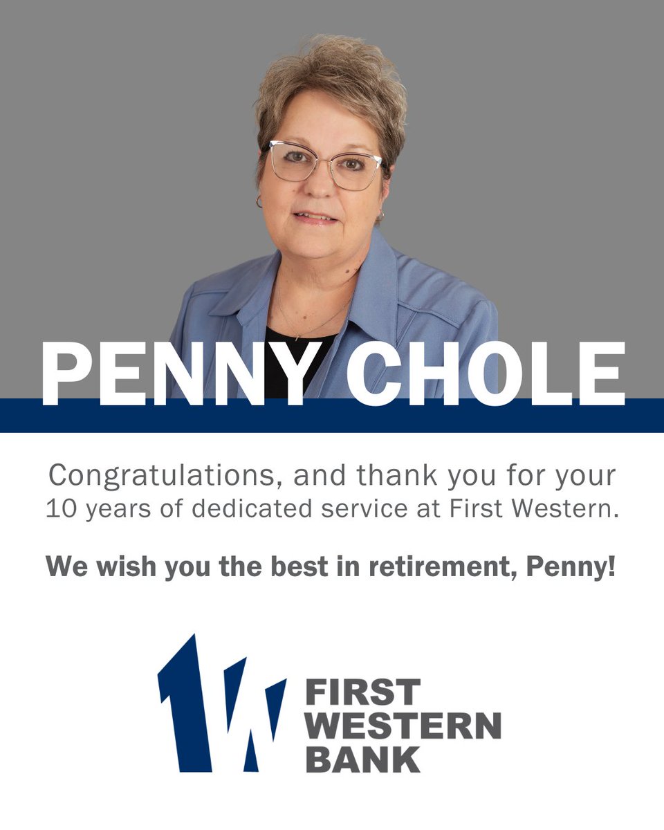 First Western Bank tweet media