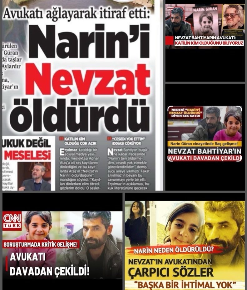 #Nariniçinadalet SAĞLANANA KADAR
#BuMevzuKapanmayacak.

Narin Güran a da büyük ayıp etti #ArkaSokaklar!

_-_
(son dakika #Trt1  elif pombon kerem bill clinton jim carrey liverpool tcg anadolu #TasacakBuDeniz Kabe 'de happy friday #TSvFKG Trabzonspor kızılcık şerbeti #12DevAdam)