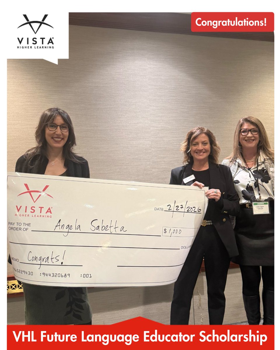 Vista Higher Learning Higher Education tweet media