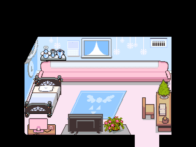 not sure why some people are saying noelle's couch is too long it looks fine to me