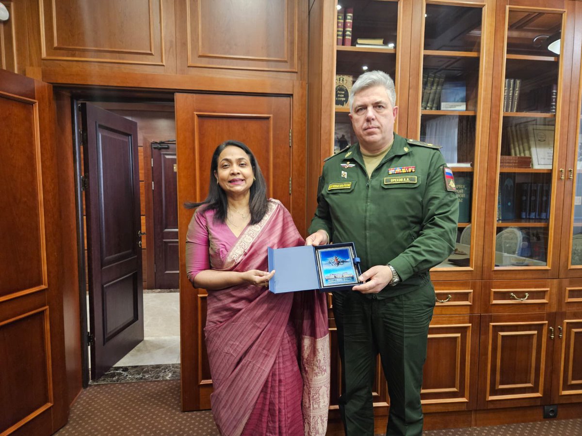Sri Lanka in Russia tweet media
