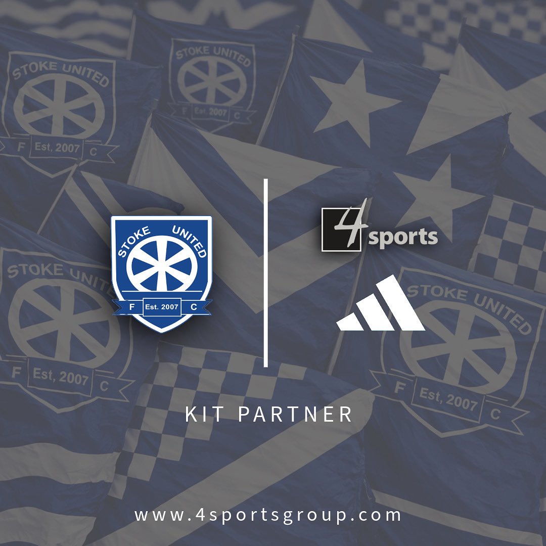 4sportsgroup's tweet photo. We’re delighted to announce Stoke UTD as the newest club to join the 4Sports family 🤝⚽

The club has entered a new partnership with 4Sports and adidas, ensuring players and teams across Stoke United are equipped with premium teamwear for the seasons ahead. https://t.co/d0T5xKktEE