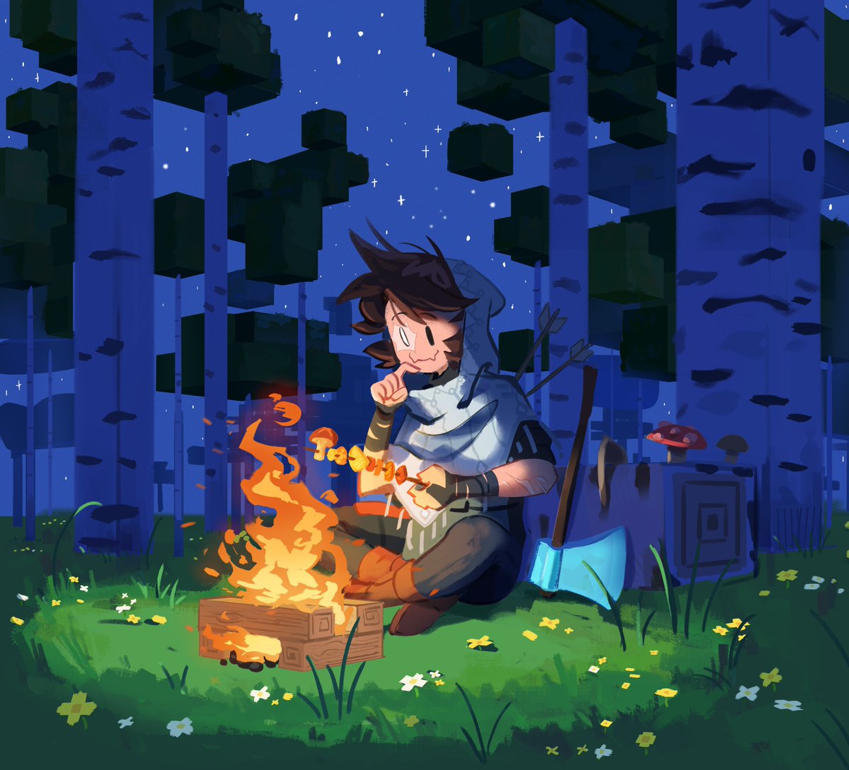 pumkinalee's tweet photo. #Minecraft https://t.co/mXnx2Plwic