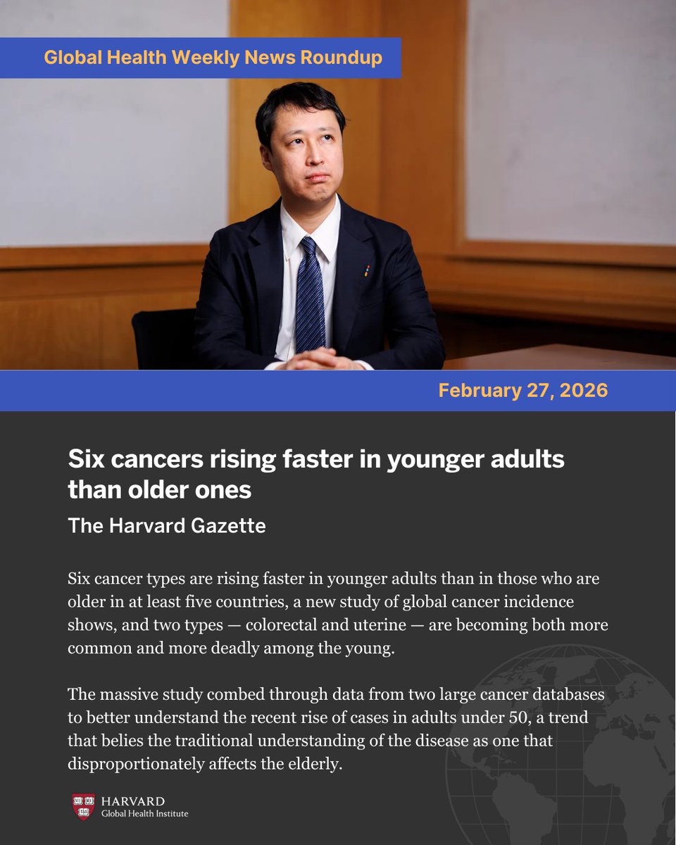 HarvardGlobalHealthInstitute tweet media