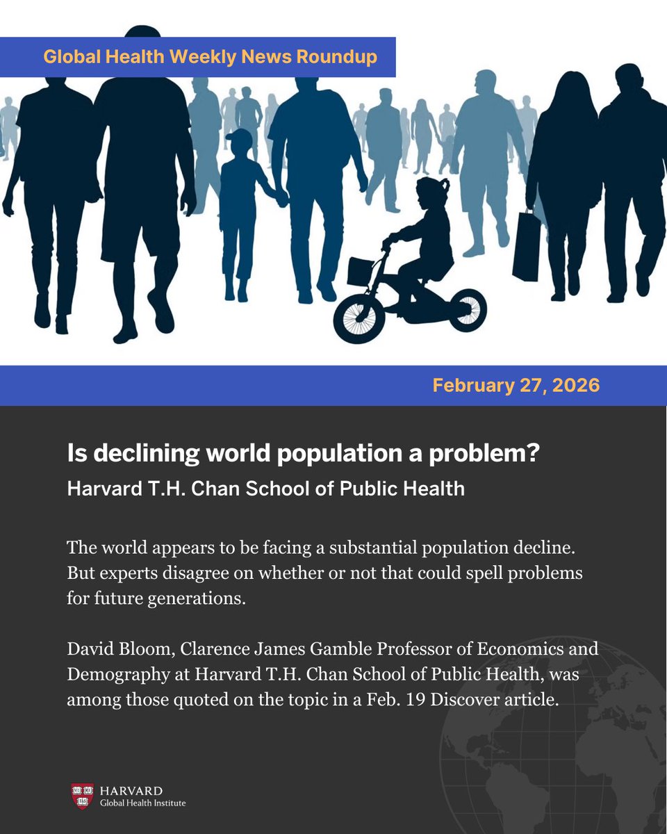 HarvardGlobalHealthInstitute tweet media