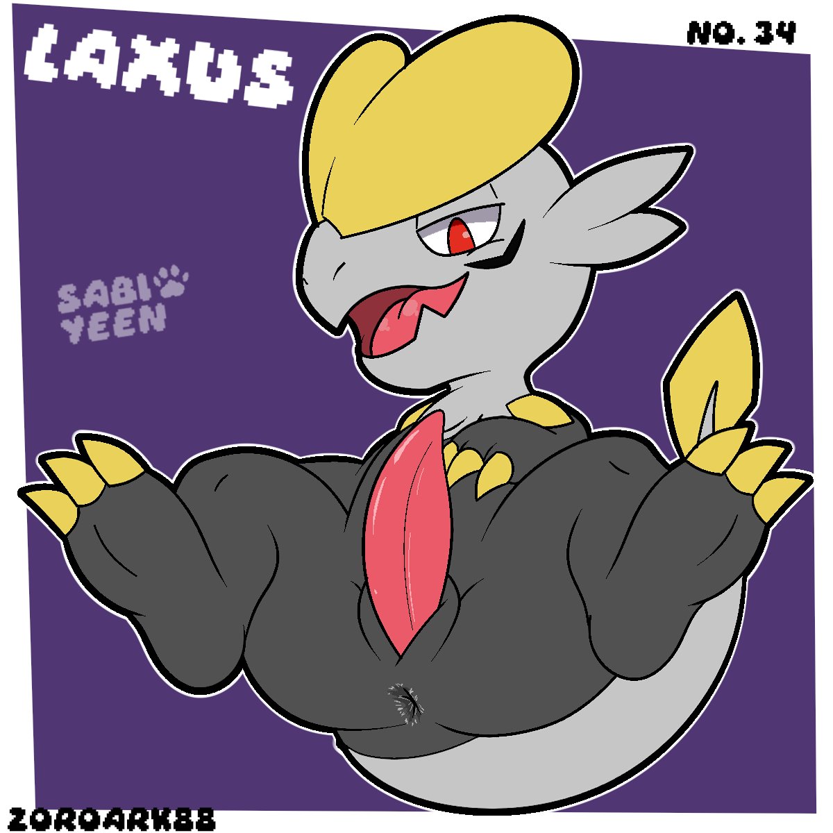 Artpack "seductive pokemon" 
No. 34 Laxus