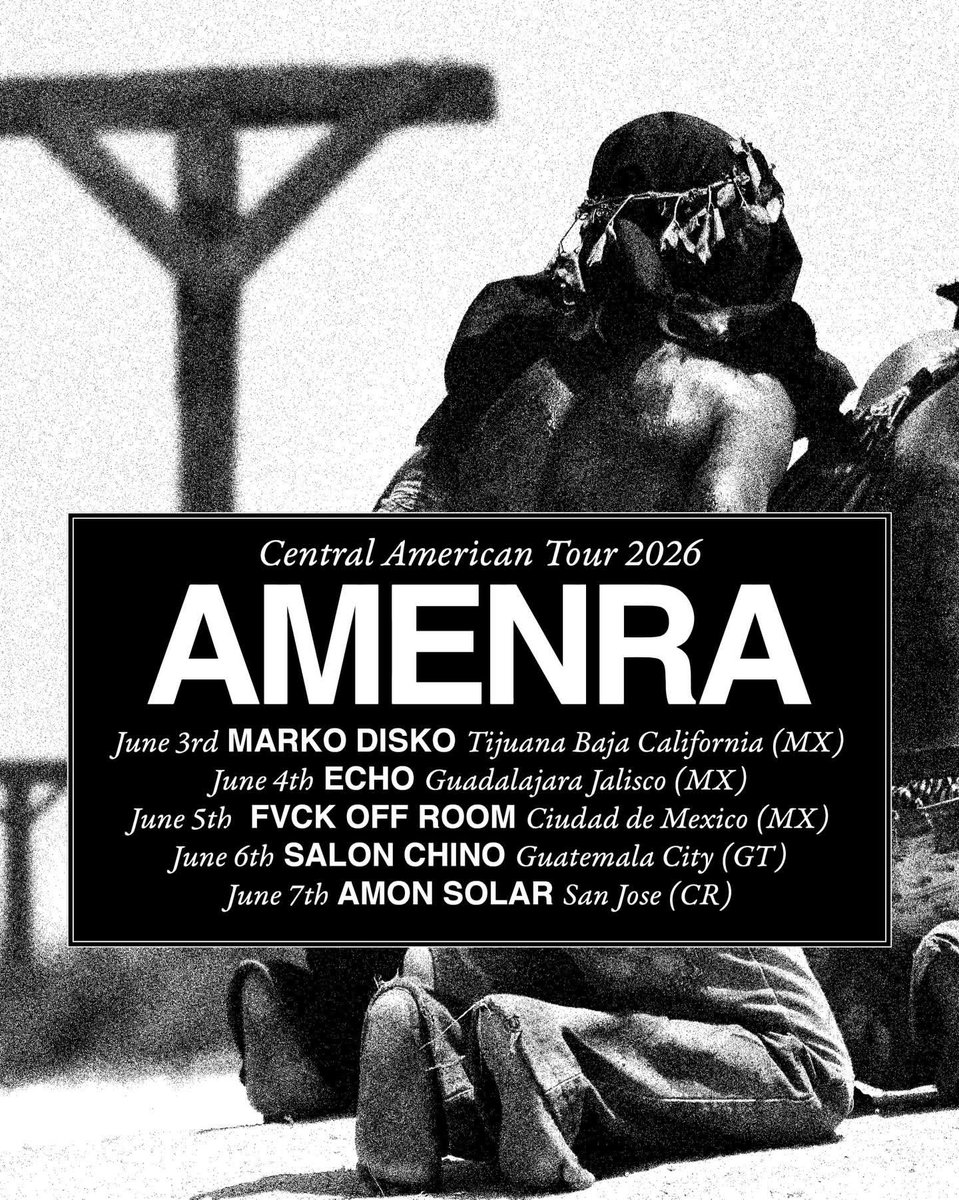 Voy a ver a Amenra dos veces este año, que hermoso es estar vivo.