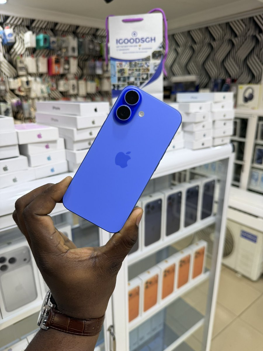 Falaaa Deal

iPhone 16 128Gb (Physical SIM)
• Battery Health: 90% to 93%
• Used
• Clean Like New
• Fully Unlocked
• Certified

🔥 Price: GHS 7,699Ghc ONLY

📞 Call/WhatsApp: 0209522979
📍 Location: Dansoman B. Opoku
🗺️ Search “Igoodsgh” on Google Maps

Note: Beware of fake